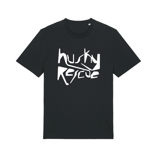 Husky Rescue 20 – Black Logo T-shirt (preorder)